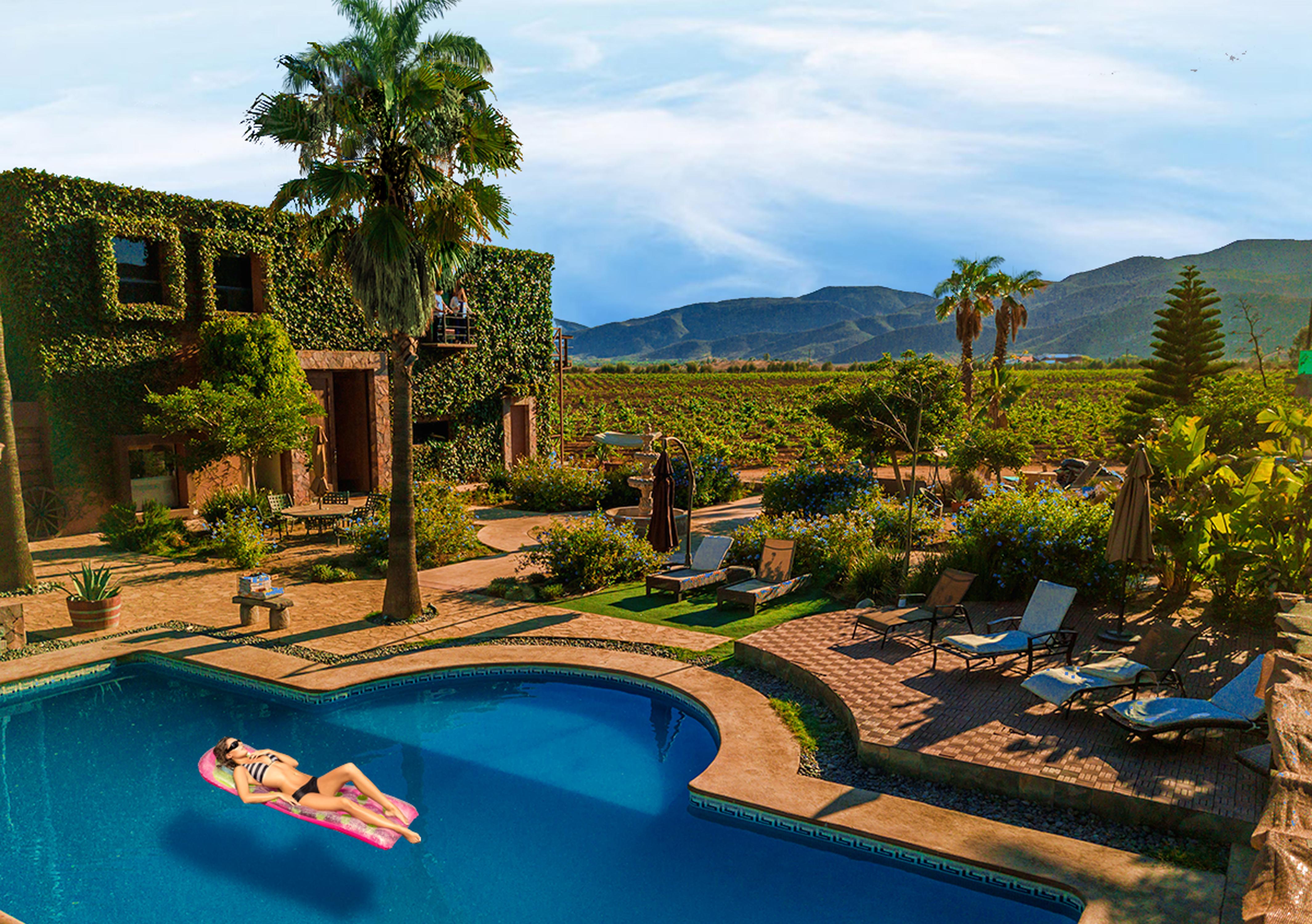 Hotel Boutique Valle De Guadalupe & Spa Ngoại thất bức ảnh